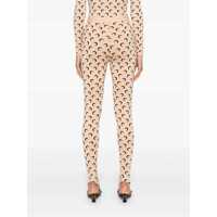 Pantaloni casual MARINE SERRE Dama - Pantaloni casual MARINE SERRE Marine Serre Moon Printed Leggings Beige Femei (BM 15349897) - B-mall.ro