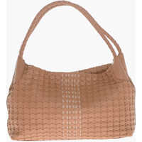 Genti de umar Braided Leather Shoulder Bag Femei