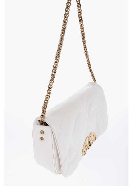 Genti tip postas Alexander McQueen Quilted Seal Bag With Removable Shoulder Strap White Femei (BM 15351898) 3