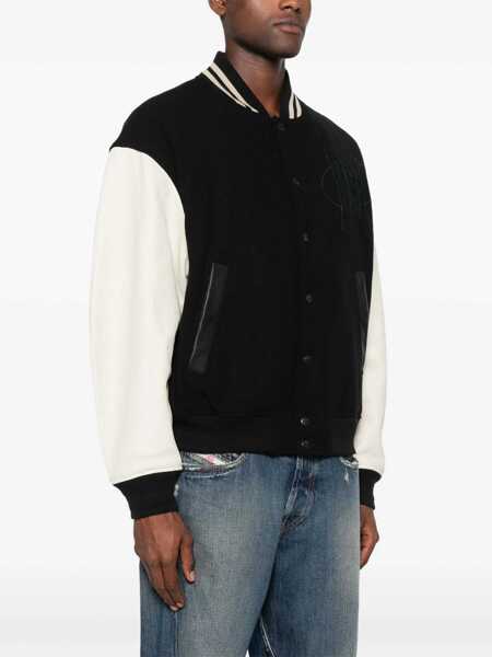 Jachete Diesel L-Nyman Jacket BLACK/WHITE Barbati (BM 15358363) 4