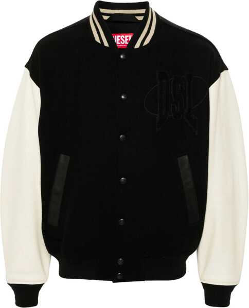 Jachete Diesel L-Nyman Jacket BLACK/WHITE Barbati (BM 15358363) 1