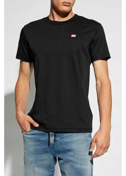 Tricouri Diesel T-Shirt BLACK Barbati (BM 15358366) 3