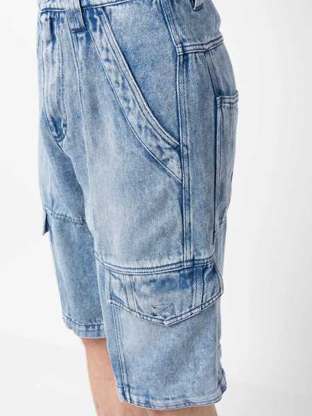 Pantaloni scurti Isabel Marant Bermuda Timy AZURE Barbati (BM 15358633) 5