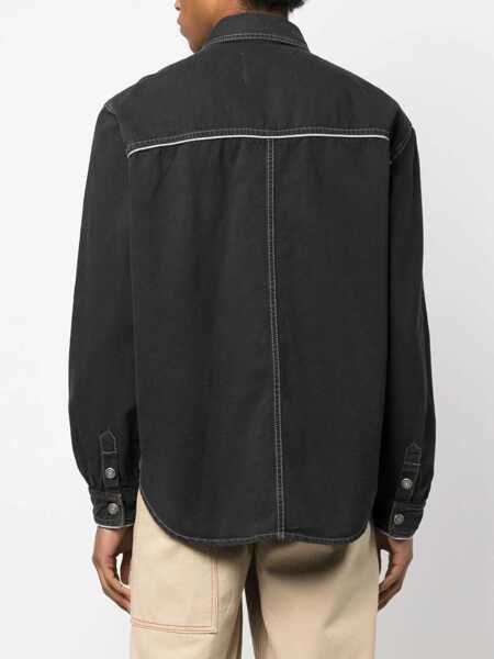 Jachete Isabel Marant Pascuale Denim Jacket BLACK Barbati (BM 15358663) 4