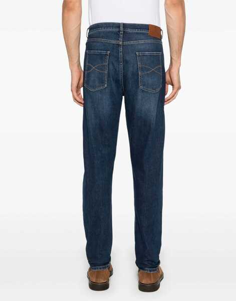 Blugi Brunello Cucinelli Jeans DENIM SCURO Barbati (BM 15359035) 4