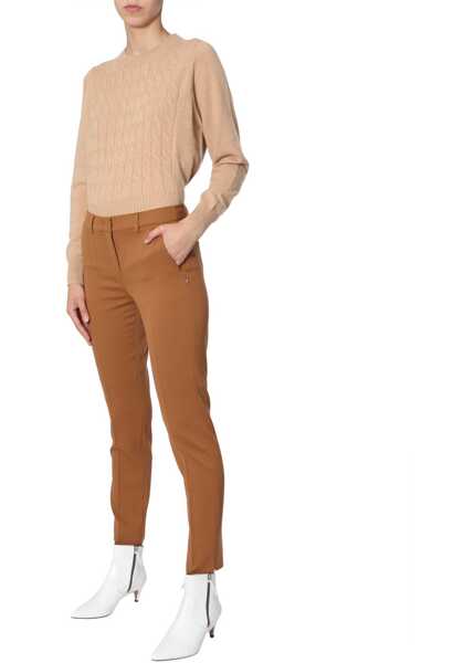 Pantaloni casual Max Mara Pants Moretto BROWN Femei (BM 15359647) 2