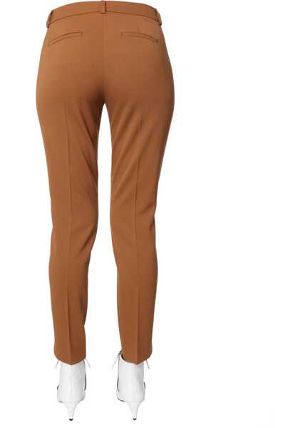 Pantaloni casual Max Mara Pants Moretto BROWN Femei (BM 15359647) 4