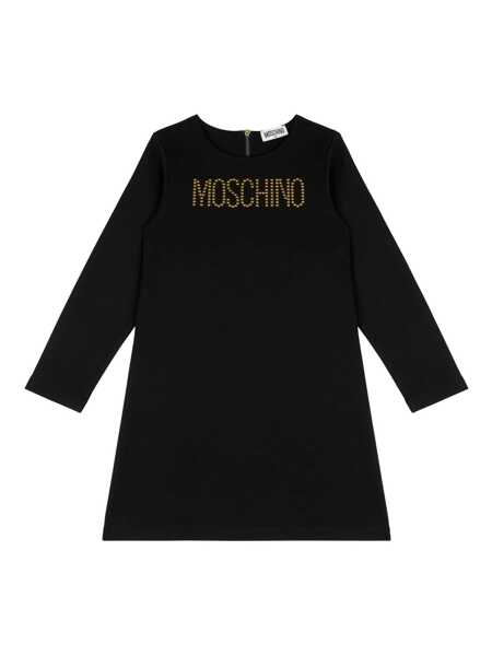 Rochii Moschino LONG SLEEVED DRESS Black   Fete (BM 15359887) 1