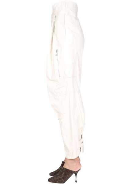 Pantaloni casual Bottega Veneta Cargo Pants WHITE Femei (BM 15360394) 3