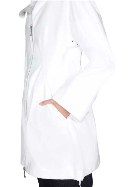 Geci Parka Bottega Veneta Hooded Parka WHITE Femei (BM 15360397) 4