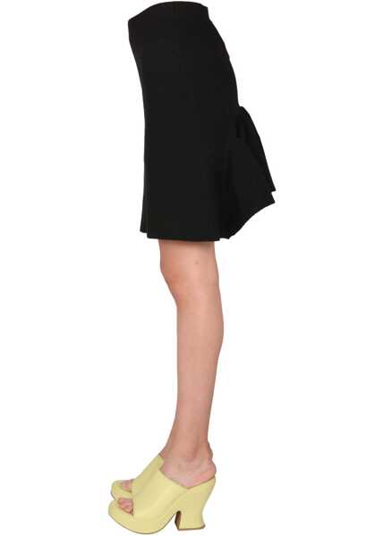 Fuste casual Bottega Veneta Wool Skirt BLACK Femei (BM 15360436) 3