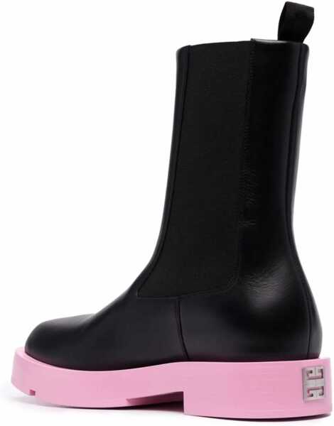 Cizme scurte Givenchy Color-Block Boot BLACK Femei (BM 15360490) 3