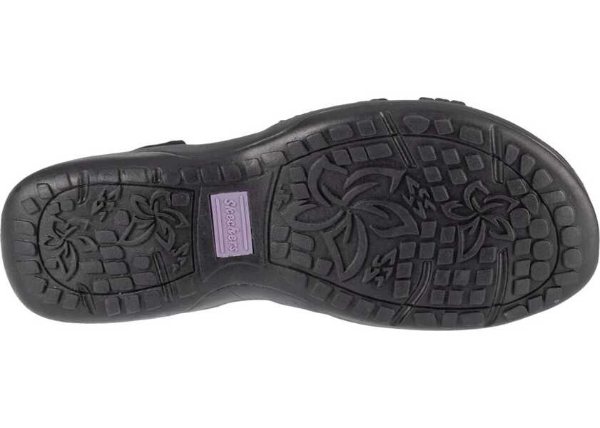 Sandale fara toc SKECHERS Reggae Slim - Sunnyside Black Femei (BM 15360616) 4