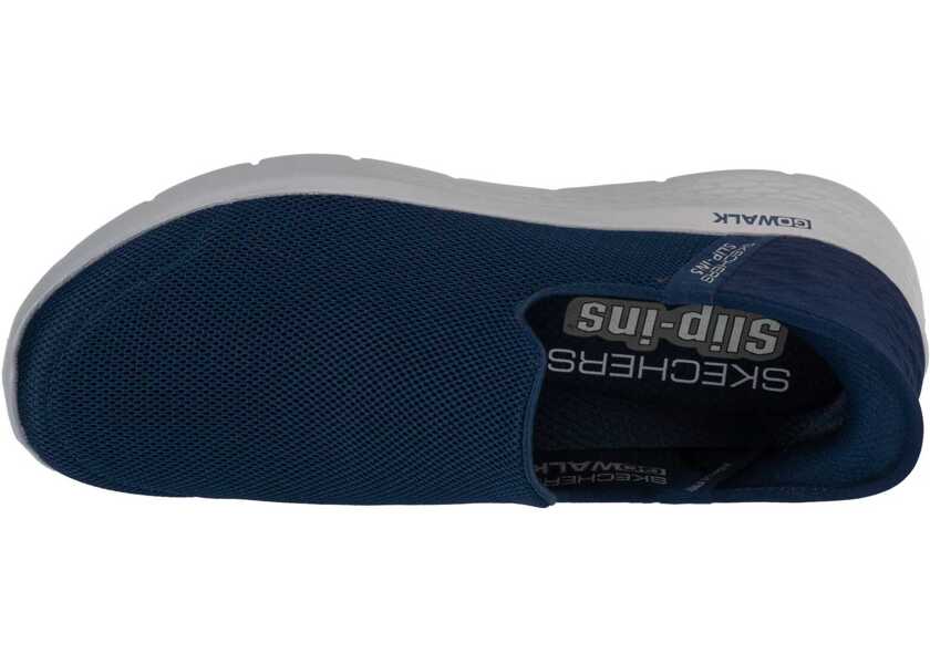 Sneakers SKECHERS Slip-Ins: Go Walk Flex - No Hands Navy Barbati (BM 15360634) 3