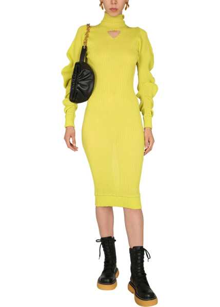 Rochii casual Bottega Veneta Silk Dress GREEN Femei (BM 15361093) 2
