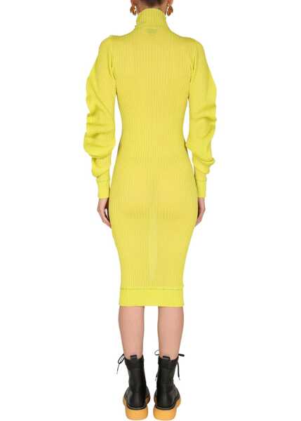 Rochii casual Bottega Veneta Silk Dress GREEN Femei (BM 15361093) 3