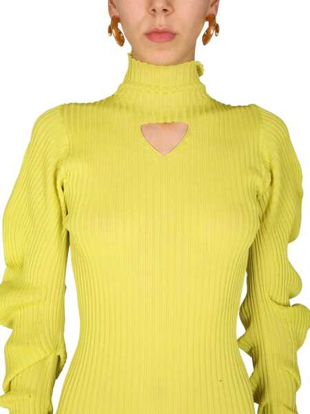 Rochii casual Bottega Veneta Silk Dress GREEN Femei (BM 15361093) 4