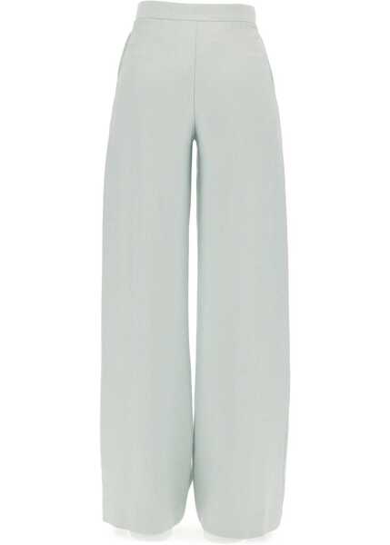 Pantaloni casual Max Mara Orsola Trousers AZURE Femei (BM 15361123) 4