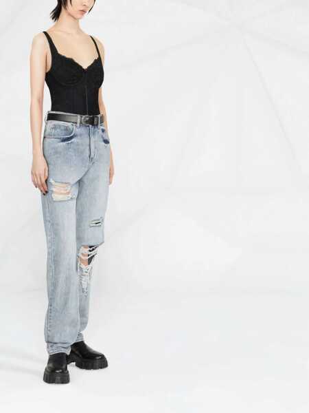 Bluze Balenciaga Top Lingerie BLACK Femei (BM 15361144) 3