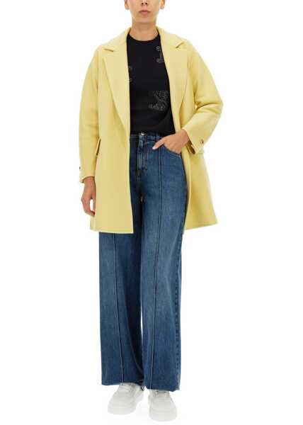 Paltoane Max Mara Beira Coat YELLOW Femei (BM 15361147) 2