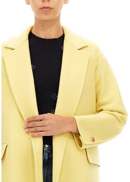 Paltoane Max Mara Beira Coat YELLOW Femei (BM 15361147) 3