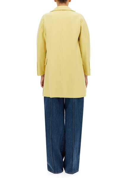 Paltoane Max Mara Beira Coat YELLOW Femei (BM 15361147) 4