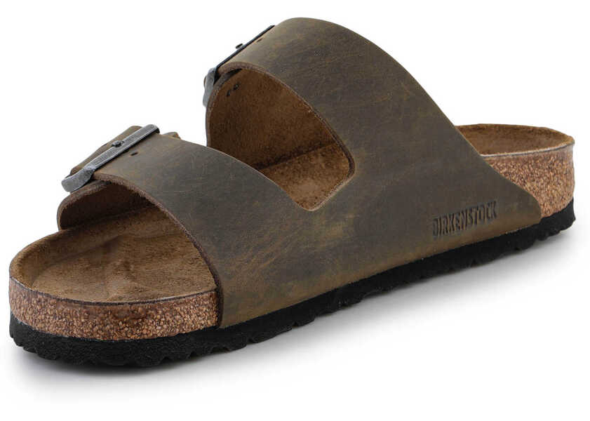 Saboti Birkenstock Arizona Khaki Brown Barbati (BM 15361204) 3