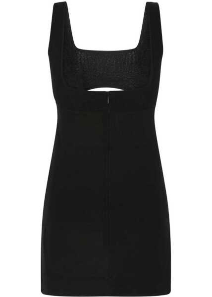 Rochii casual Saint Laurent Short Viscose Dress BLACK Femei (BM 15361318) 2