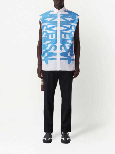 Camasi casual Burberry Sleeveless Shirt BLUE Barbati (BM 15361333) 2