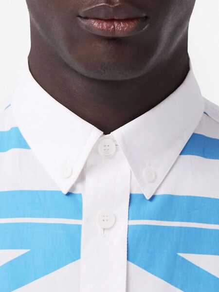 Camasi casual Burberry Sleeveless Shirt BLUE Barbati (BM 15361333) 5