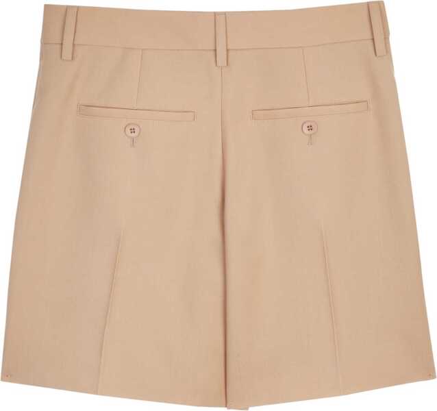 Pantaloni casual Burberry Shorts With Pleats BROWN Femei (BM 15361336) 2