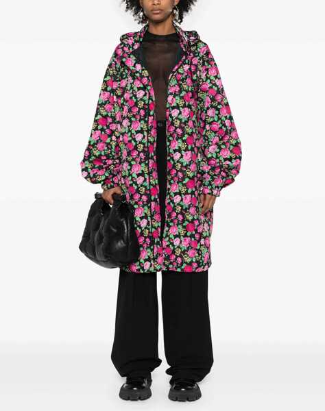 Paltoane Balenciaga Coat With Floral Pattern PINK Femei (BM 15361363) 2