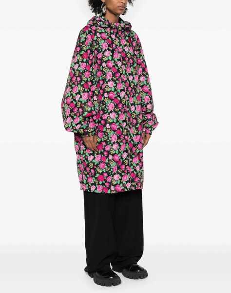Paltoane Balenciaga Coat With Floral Pattern PINK Femei (BM 15361363) 3