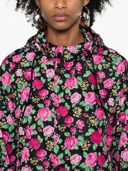 Paltoane Balenciaga Coat With Floral Pattern PINK Femei (BM 15361363) 5