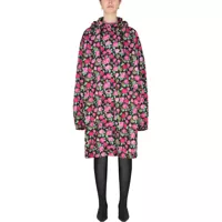 Paltoane Coat With Floral Pattern Femei