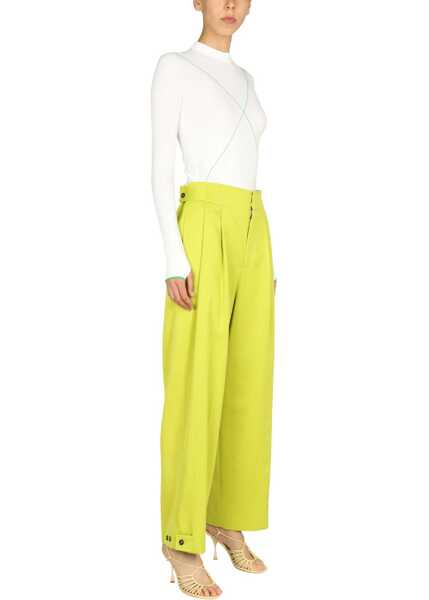 Pulovere Bottega Veneta Contrasting Seams Sweater WHITE Femei (BM 15361399) 2