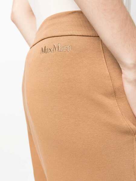 Pantaloni casual Max Mara Vezzano Trousers BEIGE Femei (BM 15361417) 5