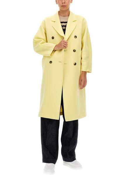 Paltoane Max Mara Madame Coat YELLOW Femei (BM 15361420) 2