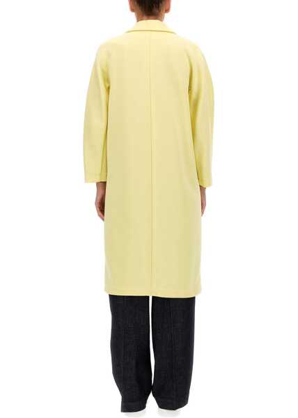 Paltoane Max Mara Madame Coat YELLOW Femei (BM 15361420) 3