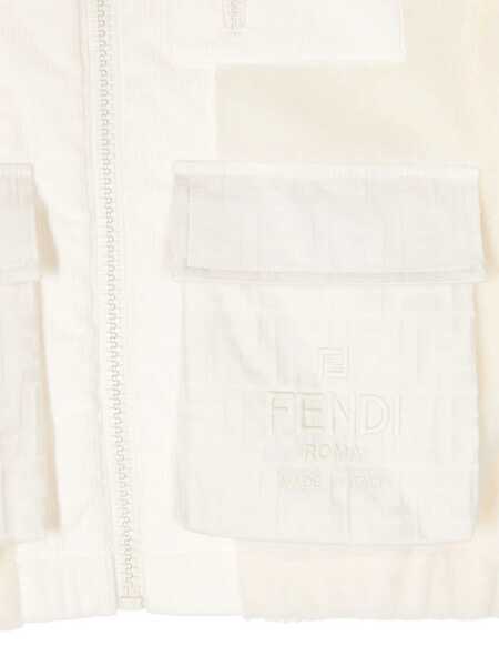 Jachete Fendi TEDDY JACKET White Baieti (BM 15361651) 3