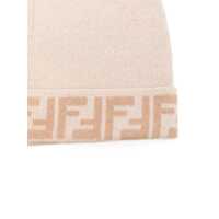 Caciuli pentru Fete - Caciuli Fendi REVERSIBLE BEANIE Beige Fete (BM 15361660) - B-mall.ro