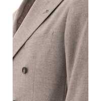 Sacouri Tagliatore pentru Barbati - Sacouri Tagliatore Tagliatore Wool Blend Double-Breasted Blazer GREY Barbati (BM 15364387) - B-mall.ro
