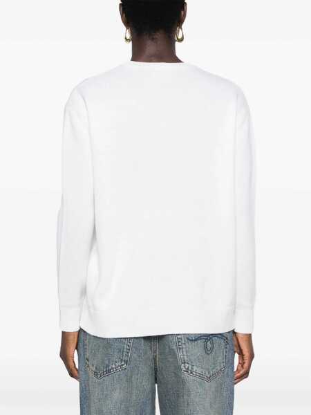 Pulovere Max Mara Max Mara Wool And Cashmere Blend Sweater WHITE Femei (BM 15364612) 4