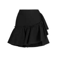 Fuste Msgm Ruffle-Detailing High-Waist Skirt Femei
