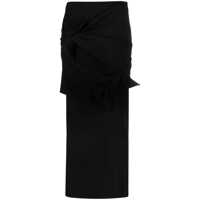Fuste Msgm Knot-Detail A-Line Midi Skirt Femei