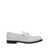 Miu Miu Miu Miu Logo-Plaque Leather Loafers White