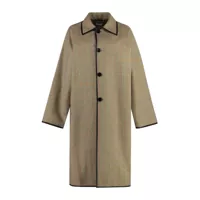 Paltoane Bottega Veneta Prince-Of-Wales Wool Coat Femei