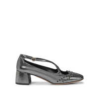 Pantofi cu toc A.Bocca Two For Love Pumps In Calf Leather With Studs Femei