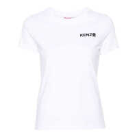 Tricouri Kenzo Cotton T-Shirt With Logo Print Femei