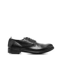 Pantofi eleganti Officine Creative Black Leather Lace-Up Shoes Barbati